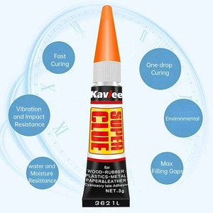 3 g/pcs multiusos Metal plástico madera Jade joyería uñas manicura unión rápida <span class=keywords><strong>Super</strong></span> pegamento 1 pieza <span class=keywords><strong>Super</strong></span> pegamento adhesivo - Product Image 5