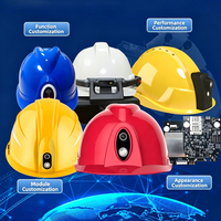 Casque de sécurité avec caméra SOS, casque de chantier avec lumière, casque de mineur souterrain