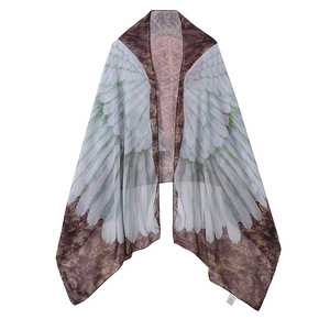 Phụ Nữ Hợp Thời Trang Của <span class=keywords><strong>In</strong></span> Cánh Bãi Biển Khăn Mặt Trời Bảo Vệ Trang Trí Khăn Choàng Trong Nhiều Màu Sắc <span class=keywords><strong>1</strong></span> Mảnh - Product Image 6