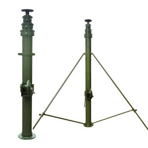 Torno Manual de 10m, poste de elevación Vertical, mástil telescópico de aleación de aluminio con trípode - Product Image 3