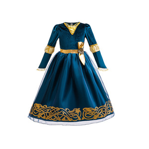 Nuevo Vestido de Disfraz de Merida Inspirado en Brave para Mujer, Vestido de Princesa, Traje de Cosplay, Conjuntos de Actuación - Product Image 1