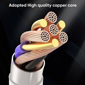 Cable USB-C a Lightning Miccell Ultra-Durable con Material TPE y Núcleo de Cobre de Alta Calidad para Usuarios de <span class=keywords><strong>iPhone</strong></span> 15/14/13 - Product Image 4