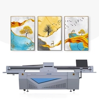 Printer UV Flatbed Berkualitas Tinggi 2513 untuk Pencetakan Signage, Iklan Luar Ruang, Kartu, dan Hadiah dengan Printhead G6