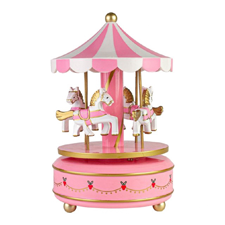 Cirque rose et blanc