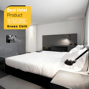 Fashion Resort Hotel Three Five Star Bedroom Furniture Double <b>Queen</b> <b>Size</b> <b>Bed</b> Modern Design For Standard Room Apartment Use - Product Image 1