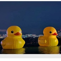 Canard gonflable géant jaune de 20 pieds (10 m) en caoutchouc pour la vente