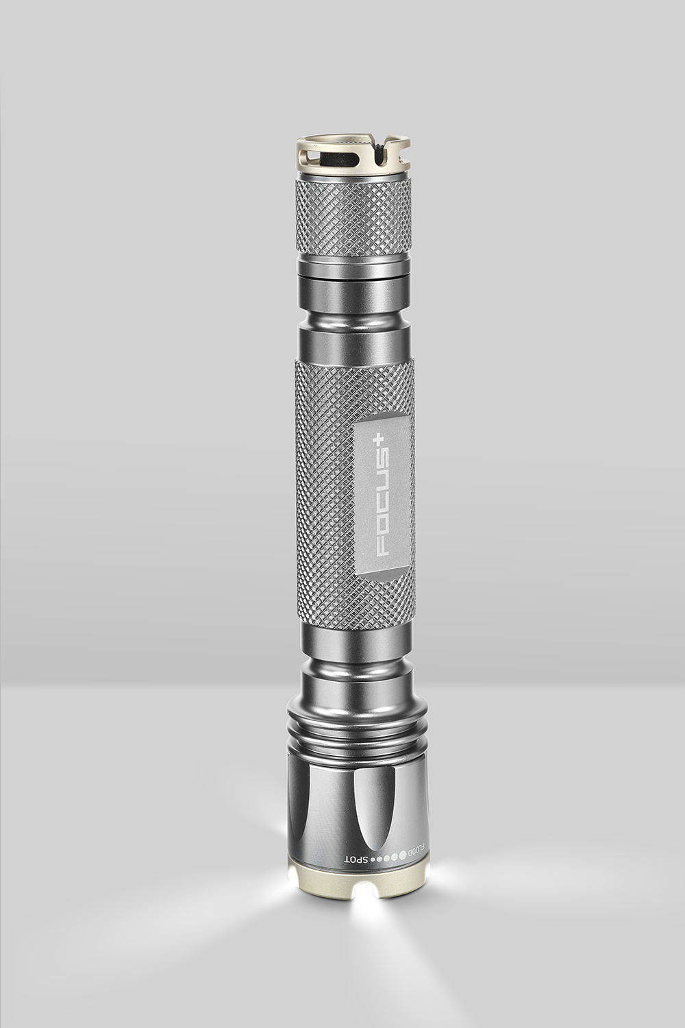 Light Grey with Champagne Bezels