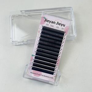 Pestañas de encaje tipo 0.07Y, curvatura BCD Baby, sin espalda visible, naturales, <span class=keywords><strong>para</strong></span> efecto de dibujos animados, curvatura Yy C/D/V - Product Image 1