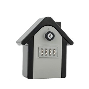 Aluminum Alloy Combination Key Box With 4 Digit Password <b>Lock</b> For Construction Site Use - Product Image 2