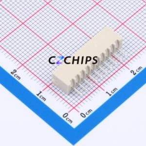 ZX-PH2.0-10PZZ-GW Wire-to-<b>Board</b> <b>Pin</b> Header Through hole Component (THT),P=2mm Connector 1x10P 2mm Through Hole PH - Product Image 2