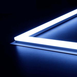 תאורת לוח הוביל 40w 60 x60 ס "מ מרובע שקוע תאורה אחורית לוח שטוח עם מסגרת כחולה קצה עבור מנורת התקנה - Product Image 5