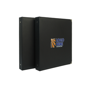 Custom Logo Premium PU Leather 3 <b>Ring</b> <b>Binder</b> Document <b>Folder</b> Business Portfolio Menu <b>Binder</b> OEM ODM Manufacturer - Product Image 3