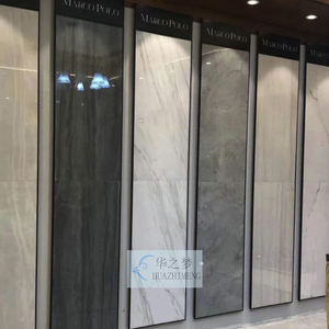 Fabriek Custom Metalen Steen Monster Stand Porseleinen Tegel Display Rack Showroom Panel Plaat Tentoonstelling Houten Vloer Display Stands - Product Image 6