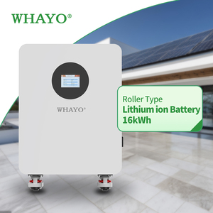 แบตเตอรี่ลิเธียมอัจฉริยะ Whayo ความจุขนาดใหญ่ LiFePO4 สำหรับที่อยู่อาศัย 16 กิโลวัตต์ชั่วโมง 51.2 โวลต์ ระบบจัดเก็บพลังงานแบบติดผนัง พร้อม WiFi - Product Image 1