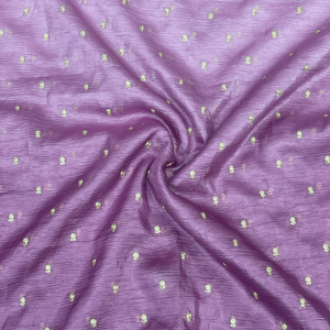 Largeur traditionnelle élégante du tissu 44 d'écrasement avec le détail complexe de travail manuel - Product Image 1