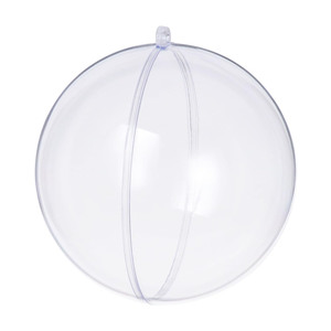 Adornos Navideños Transparentes de Plástico, Hechos a Mano, Impermeables, de 5-40 cm, para Rellenar, Decorativos, Colgantes - Product Image 1