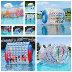 Boule aquatique gonflable transparente Zorb en PVC pour <span class=keywords><strong>piscine</strong></span>, <span class=keywords><strong>jeu</strong></span> d'été pour enfants et adultes, flotteur géant pour lac - Product Image 2