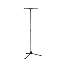 Soporte de micrófono con trípode de fricción aumentada de Metal de alta calidad Accuracy Pro Audio MS139T con tubo telescópico
