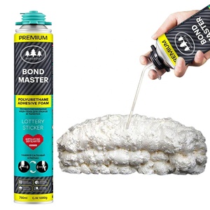 <span class=keywords><strong>Mousse</strong></span> polyuréthane PU beige imperméable en spray pour l'<span class=keywords><strong>isolation</strong></span> des murs, des toits et des sols dans la construction, la menuiserie, l'emballage et le transport - Product Image 2