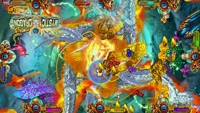 Jeu de tir vidéo populaire aux États-Unis, Ocean King 3 Plus Legend of the Phoenix, jeu de pêche multijoueur 4, 6, 8, 10 places
