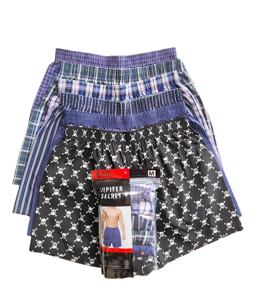 Pantaloncini Boxer intimo da <span class=keywords><strong>uomo</strong></span> personalizzati di alta qualità per <span class=keywords><strong>uomo</strong></span> <span class=keywords><strong>mutande</strong></span> maschili stampate a righe classiche in <span class=keywords><strong>cotone</strong></span> intrecciato all'ingrosso - Product Image 3