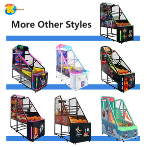 Máquina <span class=keywords><strong>de</strong></span> <span class=keywords><strong>Juego</strong></span> Arcade Simulador <span class=keywords><strong>de</strong></span> Baloncesto con Pantalla HD, Equipo Comercial Resistente para Interiores - Product Image 4