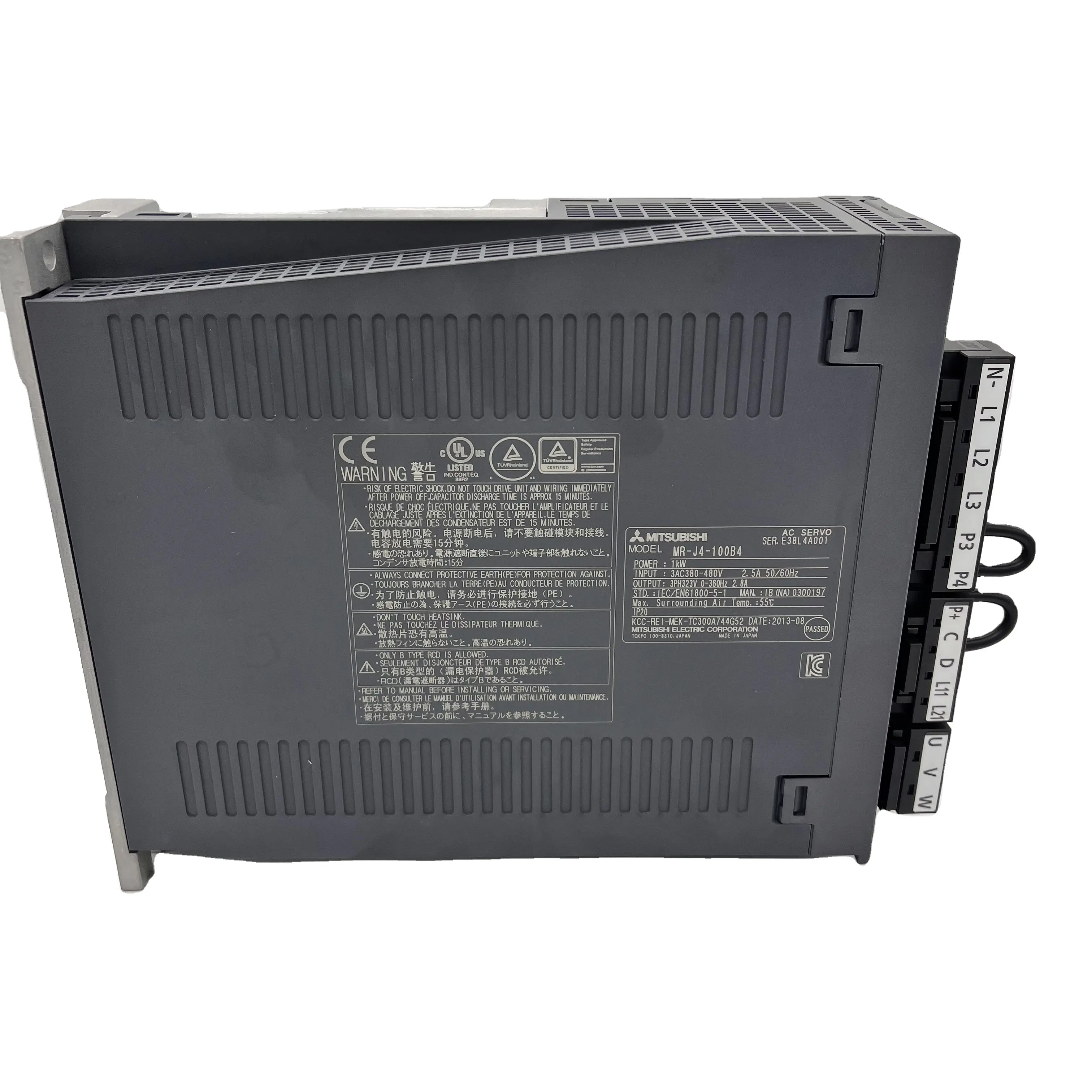 CNC Japan New and Original Plc Servo Amplifier MR-J4-100B4 for MIT