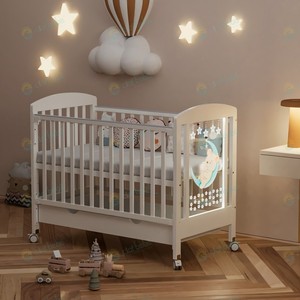 Cuna de Bebé Moderna Multifuncional de Madera Móvil <span class=keywords><strong>para</strong></span> Recién Nacido - Product Image 2