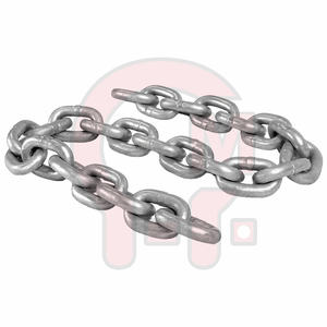 Chaîne d'ancre marine à maillons ouverts galvanisée à chaud HLM U1 U2 U3, chaîne à maillons sans goujons, chaîne d'ancre marine standard - Product Image 5