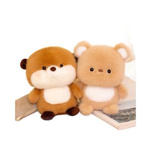Set di Peluche da Scrivania (Elefante, Coniglio, Maiale) - Simpatici Compagni di Studio e Decorazioni per l'Ufficio, <span class=keywords><strong>Animali</strong></span> di Peluche Skawaii per Supporto Emotivo - Product Image 5
