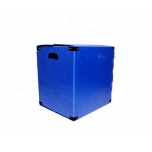 Heavy-duty có thể gập lại Tote hộp container Thùng thông minh hơn kho lưu trữ hậu cần giải pháp đùn cắt kích thước đóng mở - Product Image 5