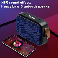 Speaker Bluetooth Mini Portabel 3W, Hadiah Promosi, Ukuran Saku 1.5 inci, Wireless, USB, TF, Radio FM, untuk Pesta
