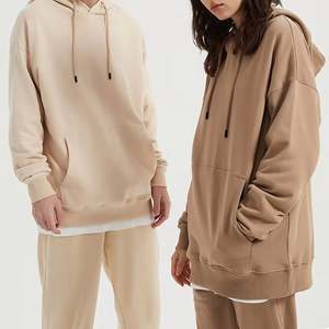 Sudadera con Capucha Unisex de Algodón Grueso y Oversize, con Bordado y Estampado, de Felpa Francesa Ecológica, con Logotipo Personalizado, para Hombre, Venta al por Mayor - Product Image 2