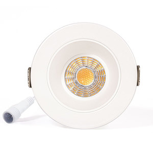 2 <span class=keywords><strong>inch</strong></span> 8W dẫn ánh sáng lõm với hộp điều khiển, Dimmable <span class=keywords><strong>baffle</strong></span> <span class=keywords><strong>TRIM</strong></span> canless Downlight, chống chói, 3cct,,ETL cho căn hộ - Product Image 3