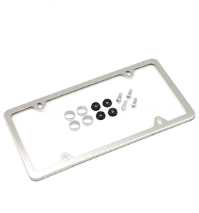 Hot Selling US Standard Stainless Steel License Plate <b>Frame</b>,license Plate <b>Frame</b> Custom - Product Image 2
