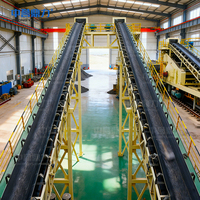 Convoyeur à bande à rouleaux de la catégorie Crusher (Mine/Charbon) - Couverture anti-poussière, faible entretien, fonctionnement stable, directement de l'usine, devis gratuit