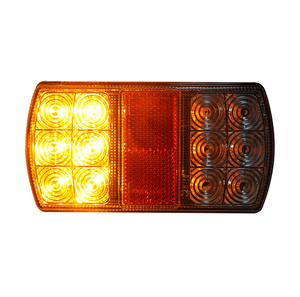 ADR 12V/24V DI Tail Stop Combination Signal Light <span class=keywords><strong>pour</strong></span> <span class=keywords><strong>Remorque</strong></span> Submersible Marine Boat avec Réflecteur LED Truck Lights - Product Image 5