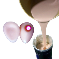 Silicone liquide sans danger pour la peau pour coussinets de soutien-gorge en silicone
