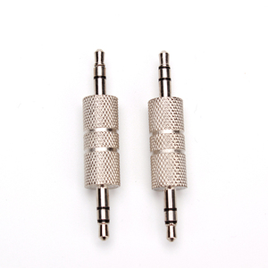 <span class=keywords><strong>Convertisseur</strong></span> <span class=keywords><strong>audio</strong></span> auxiliaire OEM 3 pôles 3.5mm mâle à mâle Appareil numérique femelle à dent bleue Prise mâle pour voiture - Product Image 3