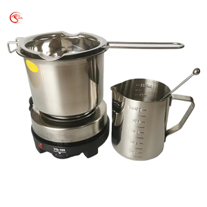 Nến công cụ thiết lập để làm nến thơm bao gồm Sáp nóng chảy nồi đo cup bên trong Bên ngoài nồi khuấy Rod-cho nến - Product Image 1