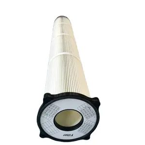 CA178/175/198/190/140/105/100 Nederman Spunbond Polyester PTFE Coating Antistatic FR Dust CA Filter Cartridge