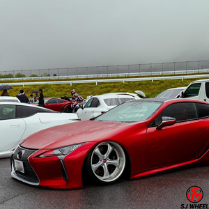 Jantes forgées 6061-T6 en 2 pièces, style sportif à 5 branches, à déport profond, 19, 20, 21 pouces, 5x114.3 pour Lexus LC500 GS300 IS300 <span class=keywords><strong>Lowrider</strong></span> - Product Image 5
