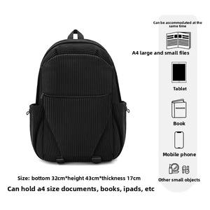 2025, mochilas escolares de verano de lujo con estilo para mujer, mochila de viaje deportiva con cremallera impermeable ligera, logotipo personalizado 20-35L - Product Image 6