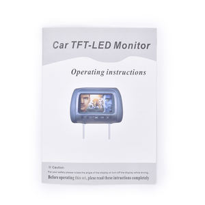 จอภาพติดพนักพิงศีรษะแบบกระจกเงา ซิงค์กับวิทยุแอนดรอยด์ในรถยนต์ หน้าจอ TFT วัสดุทนทาน พอร์ต AV เชื่อมต่อเสถียร ใช้ได้กับรถยนต์ทั่วไป - Product Image 5