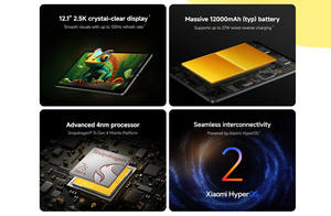 Version Internationale Tablette PC Économique Red <span class=keywords><strong>Mi</strong></span> <span class=keywords><strong>Pad</strong></span> 2 <span class=keywords><strong>Pro</strong></span> 12,1 Pouces 120Hz IPS LCD SD 7s Gen <span class=keywords><strong>4</strong></span> Caméra 8MP Batterie 12000mAh WIFI - Product Image 4