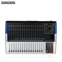 KV60 6-Kanal-Powermixer mit 16 DSP-Effekten, Bluetooth, USB, 48V Phantomspeisung und 350Wx2 Eingebautem Verstärker