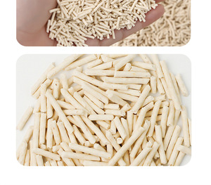 Litière pour chat en granulés de tofu et amidon 2kg, désodorisante et agglomérante, emballage anglais - Product Image 4