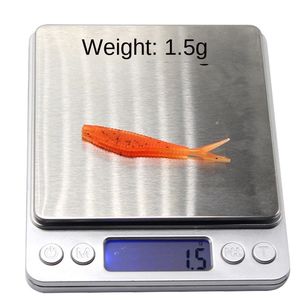 Appât souple <span class=keywords><strong>en</strong></span> <span class=keywords><strong>plastique</strong></span> PVC Hessen à queue bouclée, leurre de surface, 6 cm, pour la pêche <span class=keywords><strong>en</strong></span> eau salée et <span class=keywords><strong>en</strong></span> eau douce, <span class=keywords><strong>action</strong></span> bionique pour le tilapia et le brème - Product Image 6