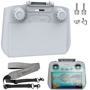 Комплект пластиковых аксессуаров <span class=keywords><strong>3</strong></span>-в-1 для DJI RC <span class=keywords><strong>2</strong></span> контроллер совместим с Mini 5 Pro Mini 4 Pro Air 3S Flip RC2 пульт дистанционного управления - Product Image 1