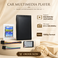 Reproductor de CD Estéreo para Auto con Pantalla Táctil de 7 Pulgadas y 1080p, CarPlay, Conexión USB, Radio FM, Reproductor MP5, Cámara de Visión Trasera